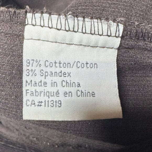 Brown Corduroy Double-Breasted Trench Coat, women XS - Picture 4 of 6